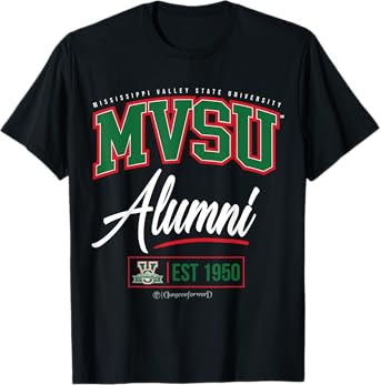 Mississippi Valley State University - MVSU HBCU Alumni T-Shirt