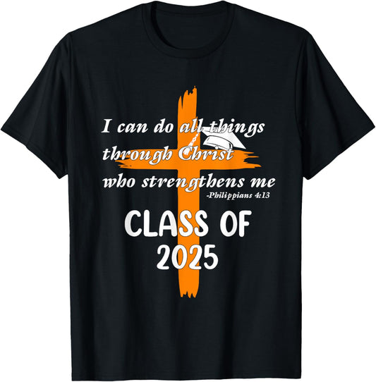 Class of 2024 Christian Graduation Senior Graduate T-Shirt