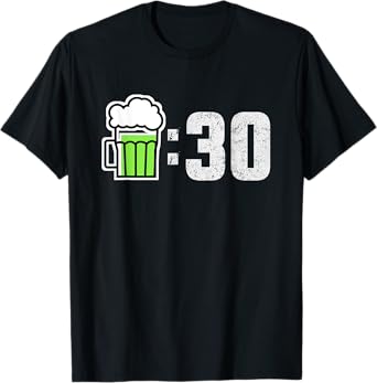 Beer 30 Distressed Cool Retro Funny Meme for Beer Drinkers T-Shirt