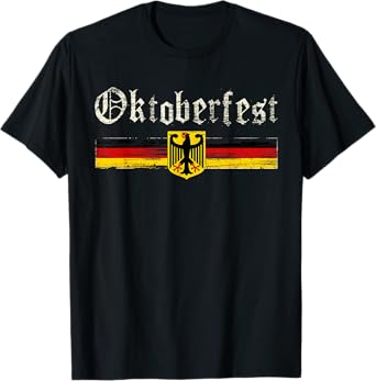 Vintage Oktoberfest Octoberfest German Drinking Festival T-Shirt