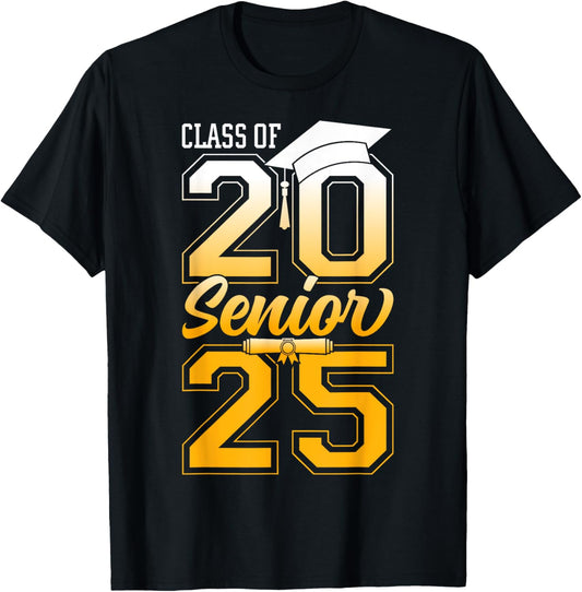 Class of 2025 Senior Grad College Graduation Gift Women Men T-Shirt