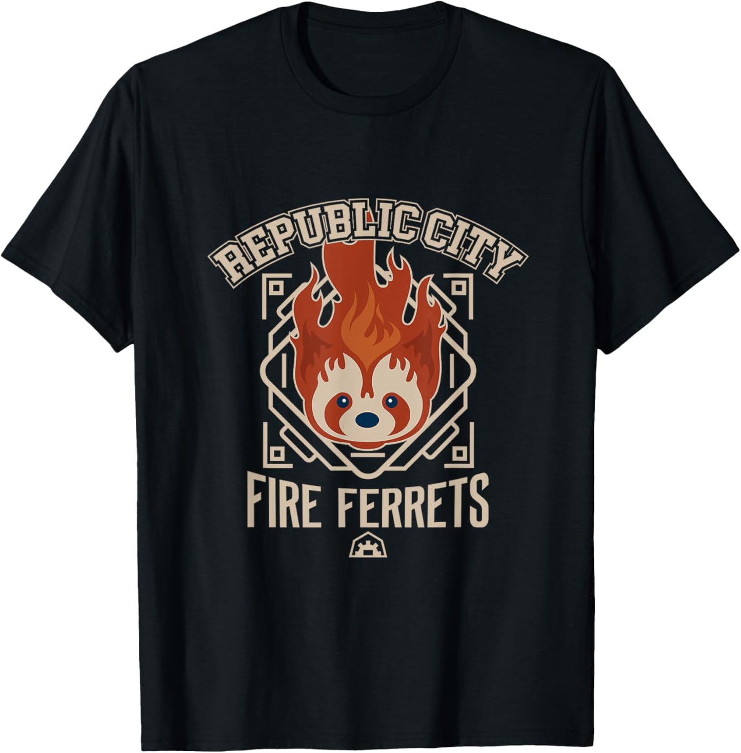 Legend Of Korra Republic City Fire Ferrets Fan Tee by TeeBrew