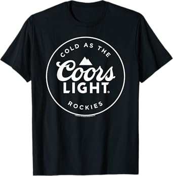 Coors Light - Coors Logo Badge T-Shirt