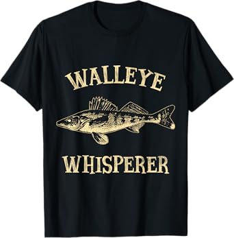 Walleye Whisperer Fish T-Shirt