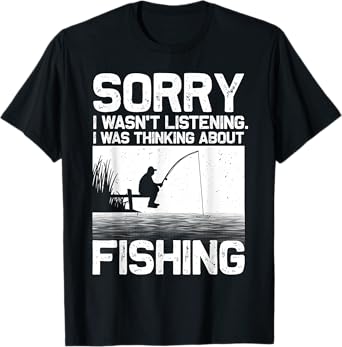 Funny Fishing For Men Women Trout Bass Fisherman Vacation T-Shirt