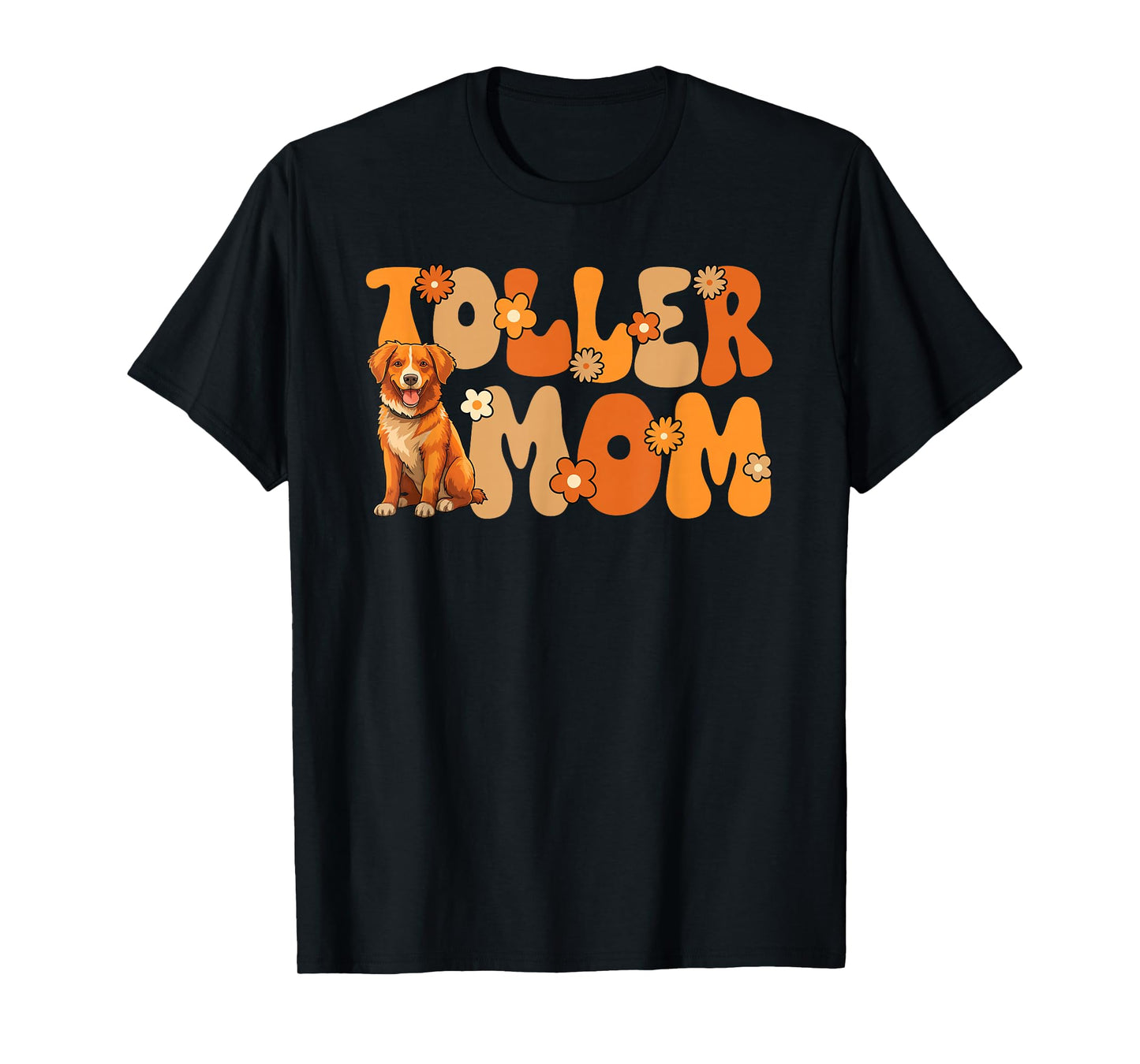 Nova Scotia Duck Tolling Retriever World's Best Toller Mom T-Shirt