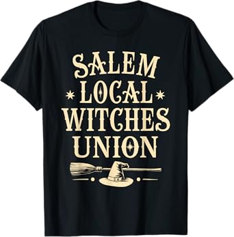 Salem Local Witches Union 1692 Witch Halloween T-Shirt