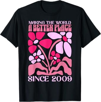 16 Year Old 16th Birthday 2009 For Girls Teen Sweet 16 T-Shirt