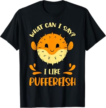 Pufferfish Blowfish Sea Squab Balloonfish Tetraodontidae T-Shirt