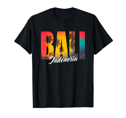 Bali Indonesia Tropical Summer Vibes T-Shirt