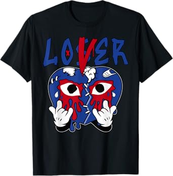 Loser Lover Drip Heart Tee Rare Air Matching Outfit T-Shirt