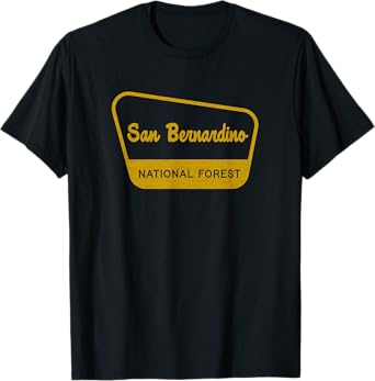 San Bernardino National Forest Vintage Inspired Sign Graphic T-Shirt