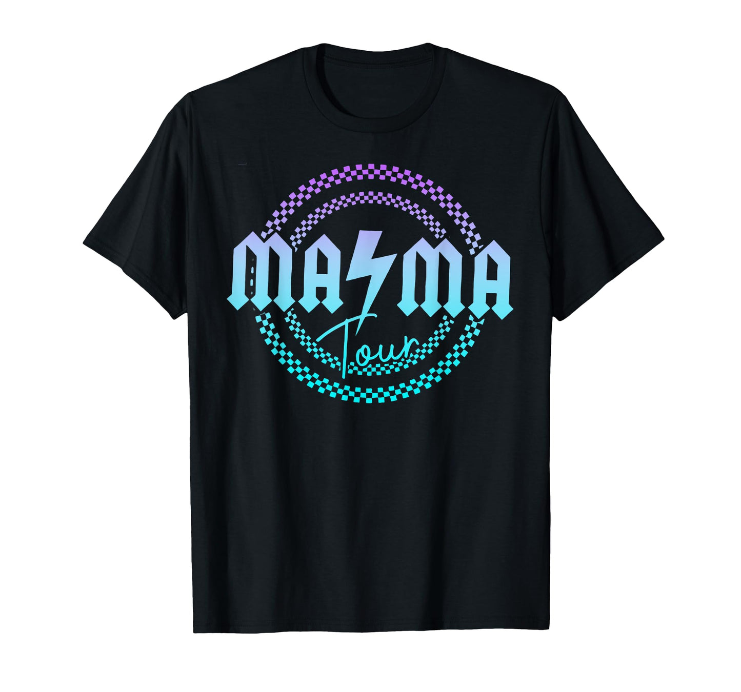 Mama Tour Rock Tour Mom's Life Mother's Day Family T-Shirt