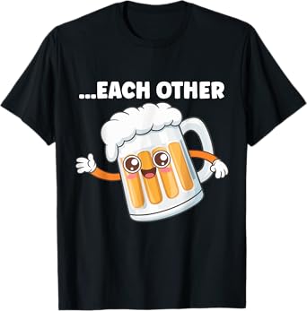 German Pretzel And Beer Matching Couple Outfits T-Shirt