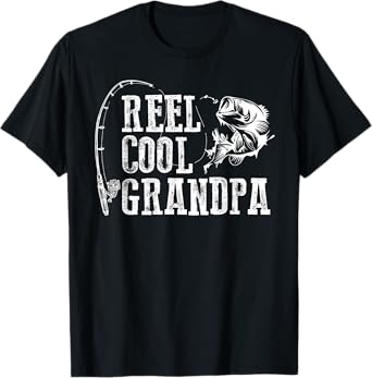 Grandpa Fishing: Reel Cool Grandpa T-Shirt