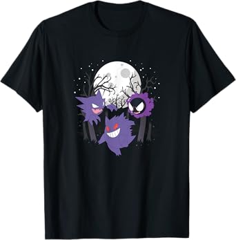 Pokémon - Gastly Gengar Hunter Forest T-Shirt
