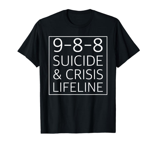 988 Shirt Suicide Prevention Awareness Crisis Lifeline 988 T-Shirt