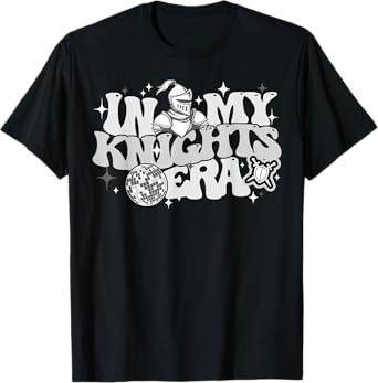 In My Knights Era Groovy School Spirit Mascot Men Women Kids T-Shirt