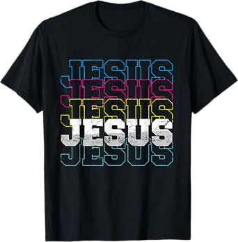 Jesus Christ Religion Christ Faith Prayer Church Gift T-Shirt