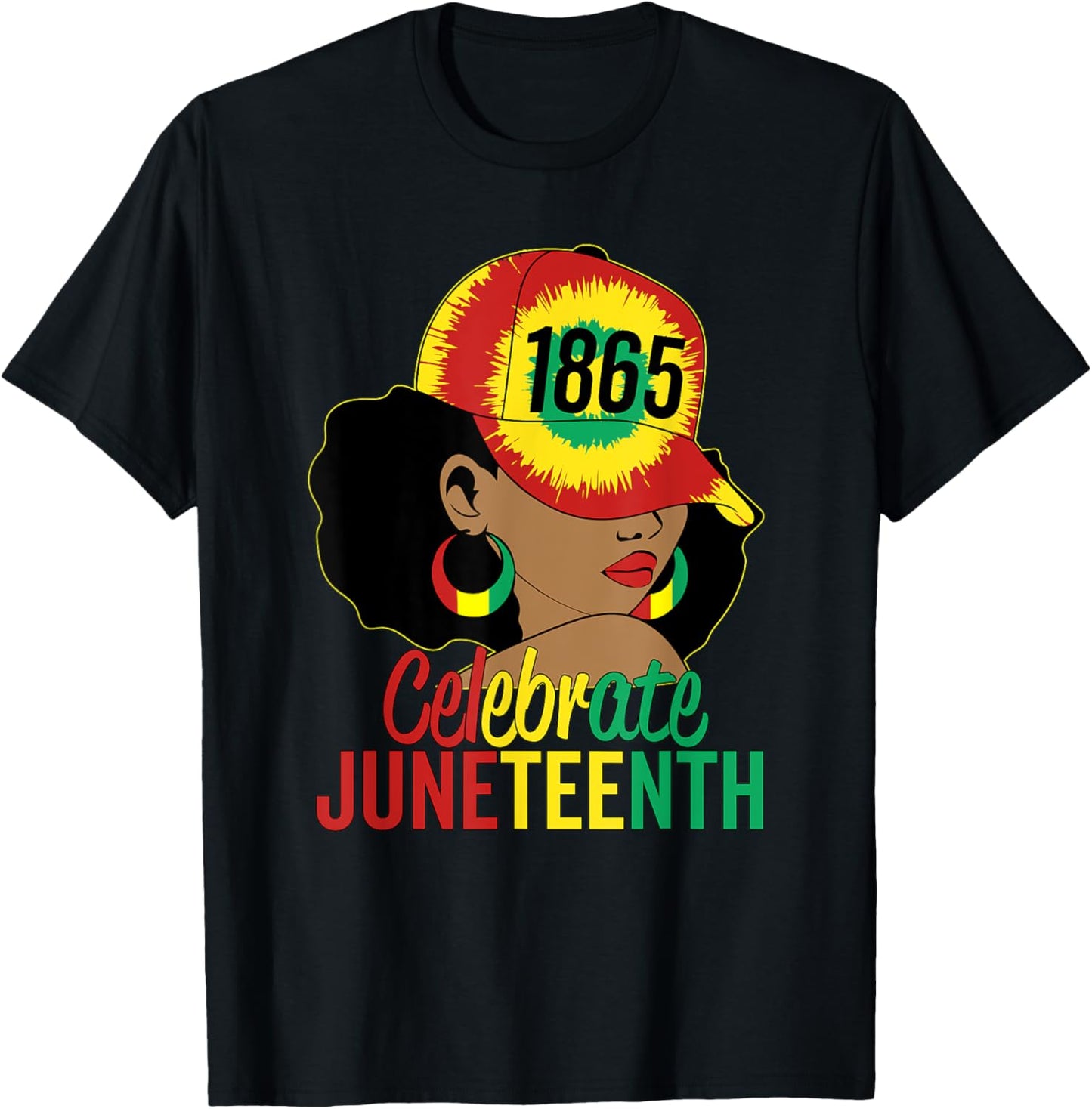Juneteenth 1865 Celebrate Freedom Day African American Women T-Shirt