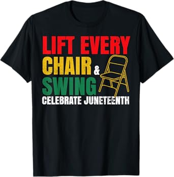 Mens Juneteenth Tee Black Freedom Day Celebration Funny T-Shirt