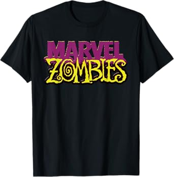 Marvel Zombies Official Color Logo Halloween T-Shirt