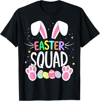 Easter squad bunny for matching family group cousin crew T-Shirt