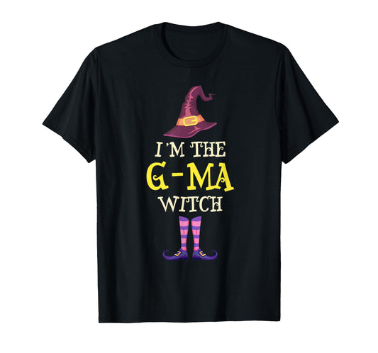 I'm The G-Ma Witch Costume Halloween Funny Witchy GMa T-Shirt