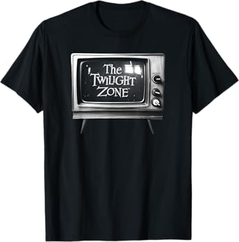 The Twilight Zone 1959 Television Set Retro TV Show T-Shirt