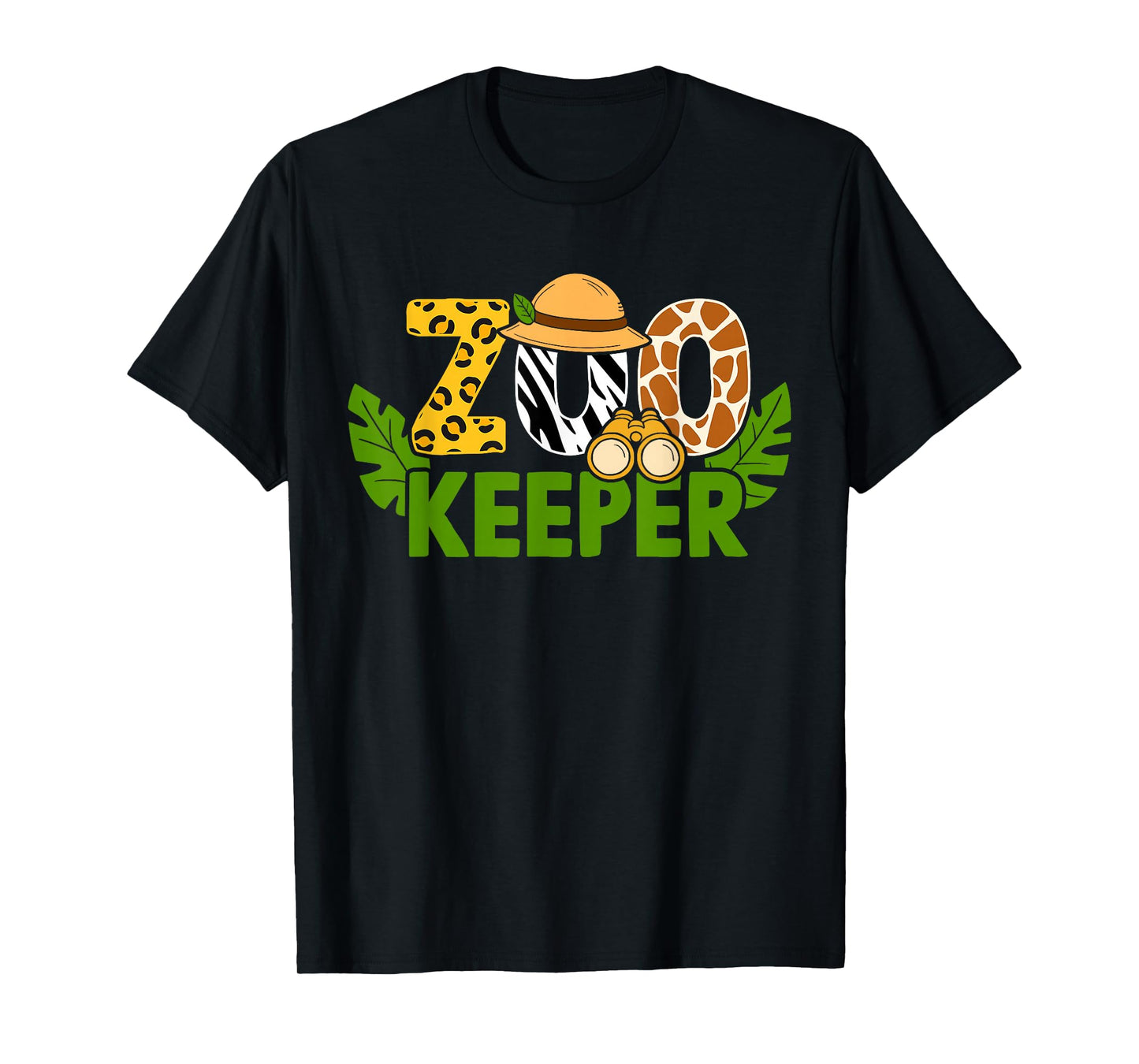 Zookeeper Animals Zoo Wildlife Jungle Safari Savanna African T-Shirt