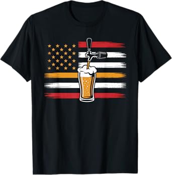 Brewery American Flag Craft Beer for American Pride T-Shirt