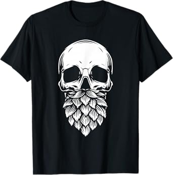 Home Brewing Skull Microbrewery - Craft Brewer Beer T-Shirt