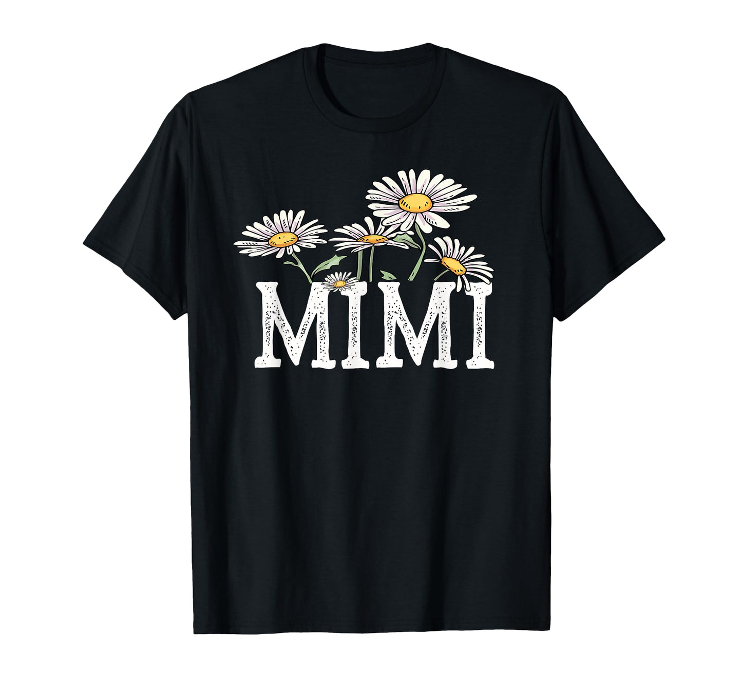 Mimi Floral Chamomile Design Mother's Day Gifts Mimi T-Shirt