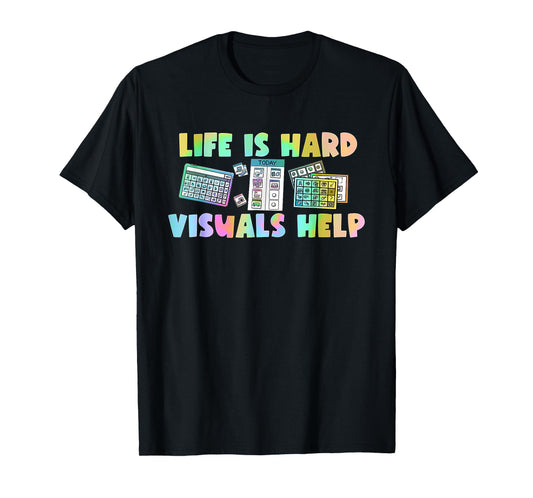 Life Is Hard Teacher Tie Dye T-Shirt
