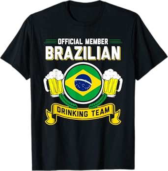 Brazilian Drinking Team Member T-Shirt