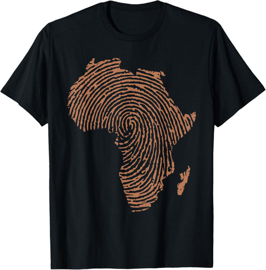 Cool Africa Design For Men Women Afrocentric African Print T-Shirt