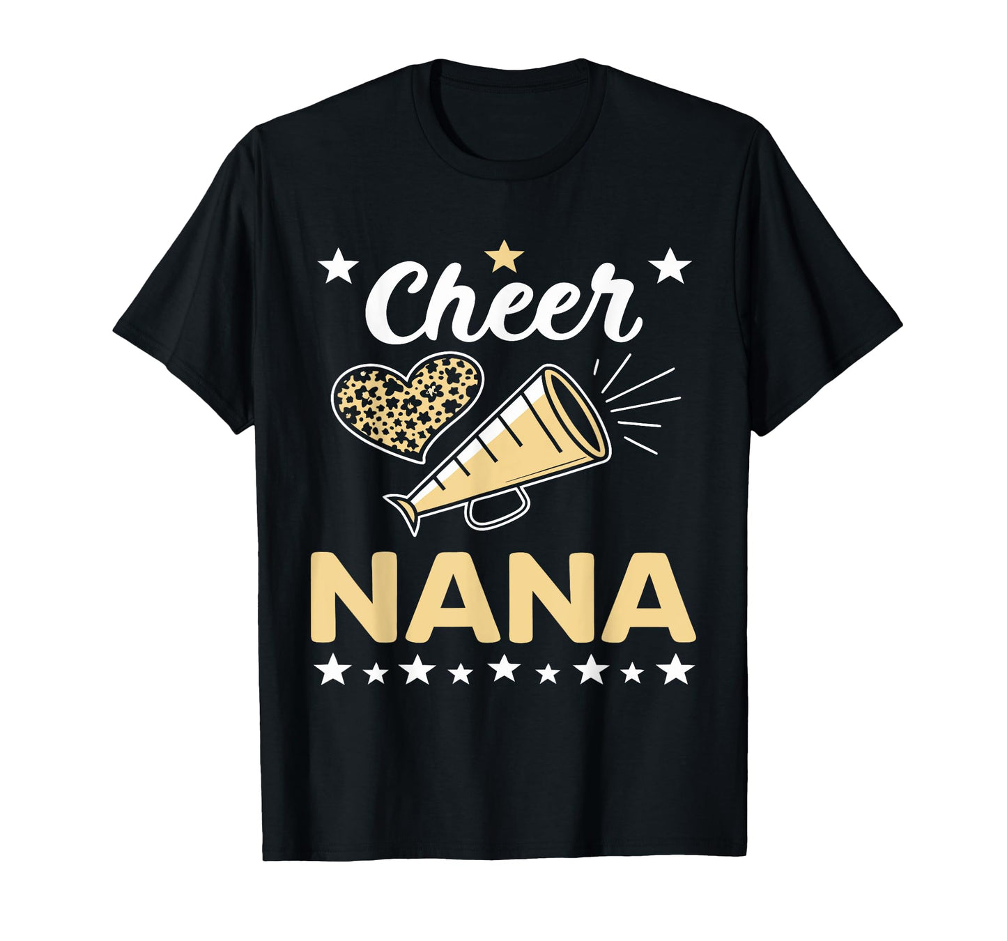 Cheer Nana Proud Cheerleader Grandma For Mother's Day Spirit T-Shirt