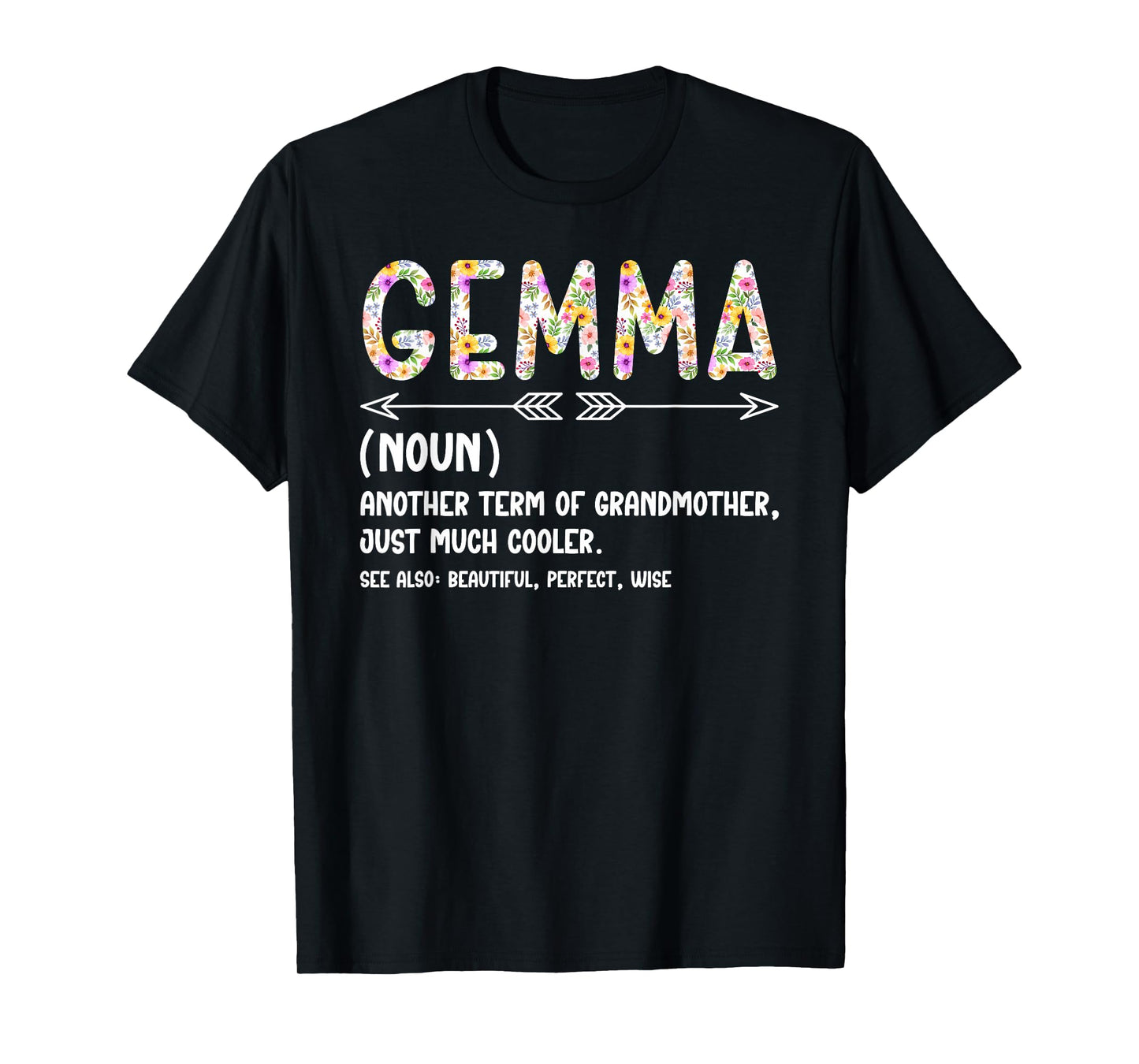 Gemma Definition Gemma Grandma Gemma Grandmother T-Shirt