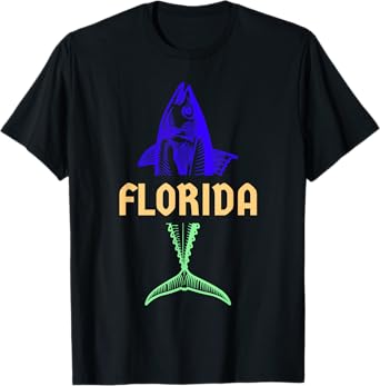 Florida Keys Fishing Florida Vacation Off Shore Fishing T-Shirt