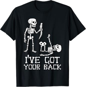 Halloween Skeletons Ive Got Your Back Costume Men Women Kids T-Shirt