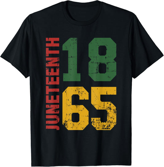 Juneteenth celebrating freedom in african history since 1865 T-Shirt