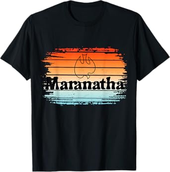 Maranatha Retro Dove Christian Revolution Jesus People T-Shirt