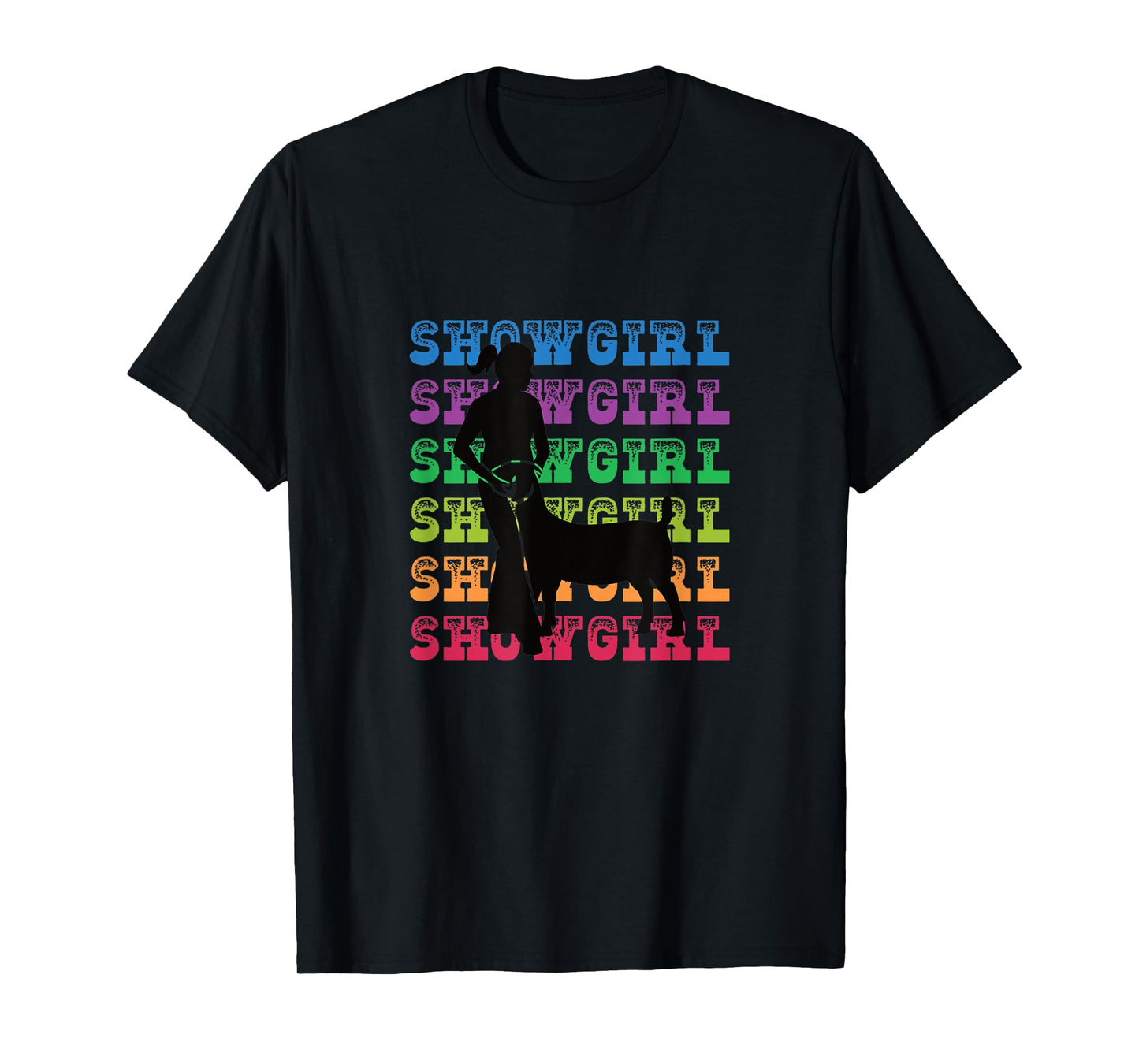 Show Girl - Fun Livestock Goat Showing T-Shirt