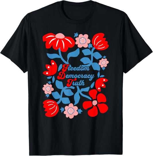 Subtle Anti-trump Resistance Is Patriotic 4th Of July Women T-shirt