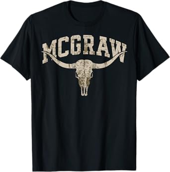 Vintage Graphic McGraw Funny for Men Women Kid Boy Girl T-Shirt