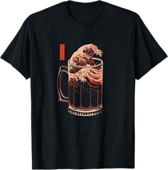 The Great Wave of Beer T-Shirt