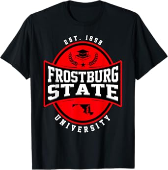 Frostburg State University Arch Vintage Design Retro T-Shirt