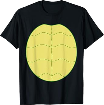 Funny Halloween Animal Belly Turtle Shell Costume Family T-Shirt