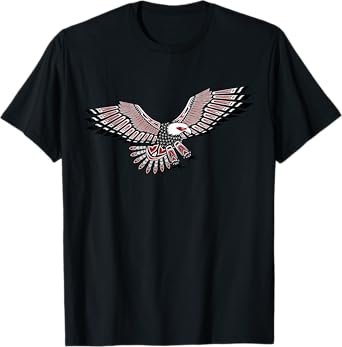 Native American Indian Eagle Totem Art Northwest T-Shirt