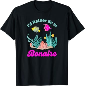 Bonaire Beach Vacation Scuba Diving Snorkeling Women's T-Shirt